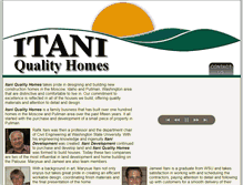 Tablet Screenshot of itaniqualityhomes.com